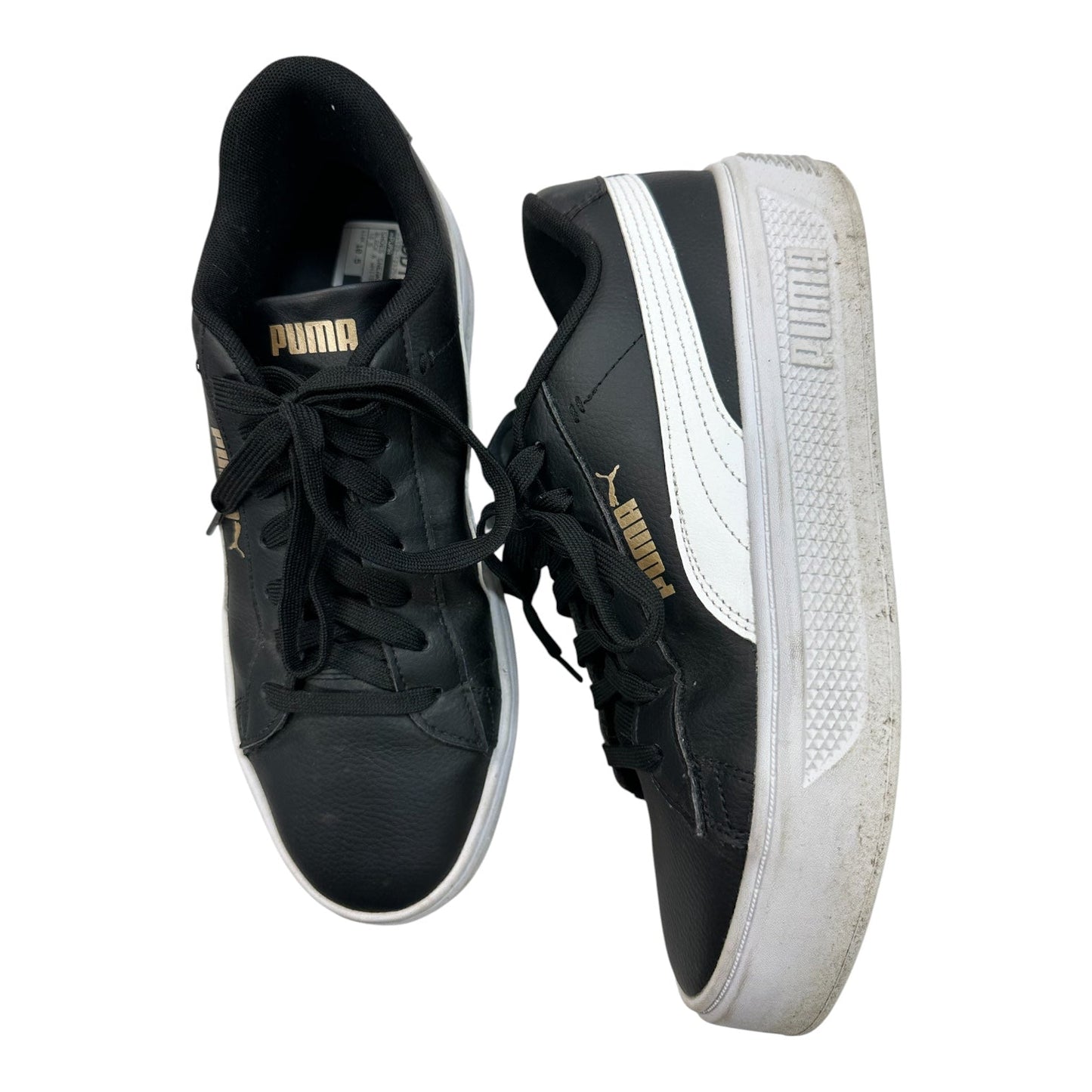 Shoes Sneakers By Puma In Black & White, Size:10.5