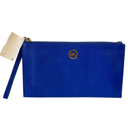 Wristlet Designer By Michael Kors In Blue, Size:Large