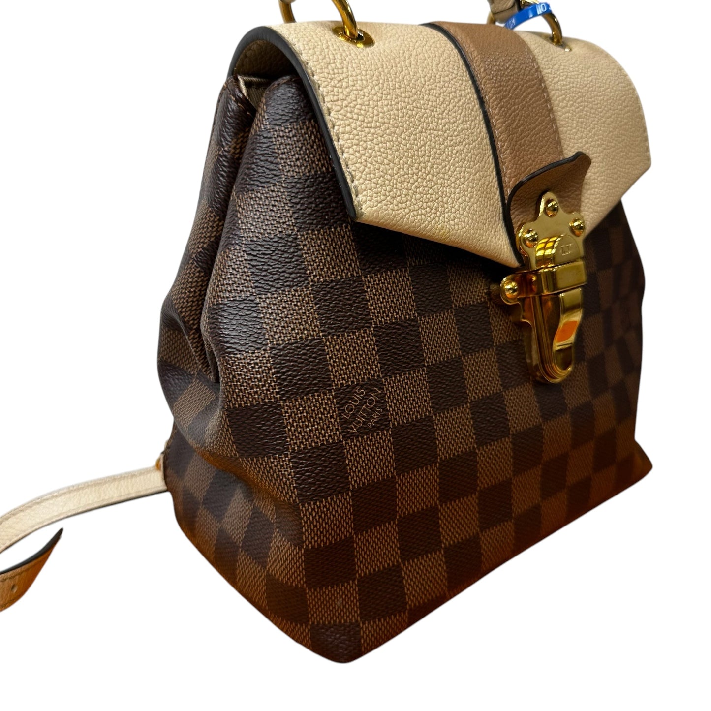 Damier Ebene Clapton Backpack
Luxury Designer By Louis Vuitton, Size: Small