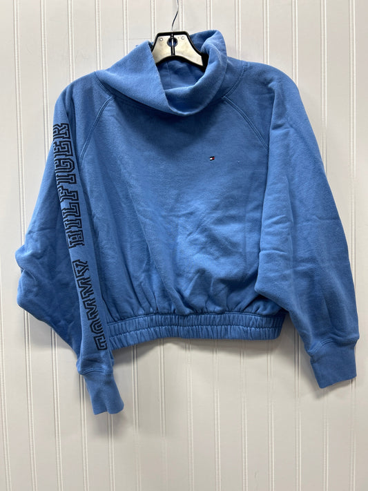 Athletic Top Ls Collar By Tommy Hilfiger In Blue, Size:Xs