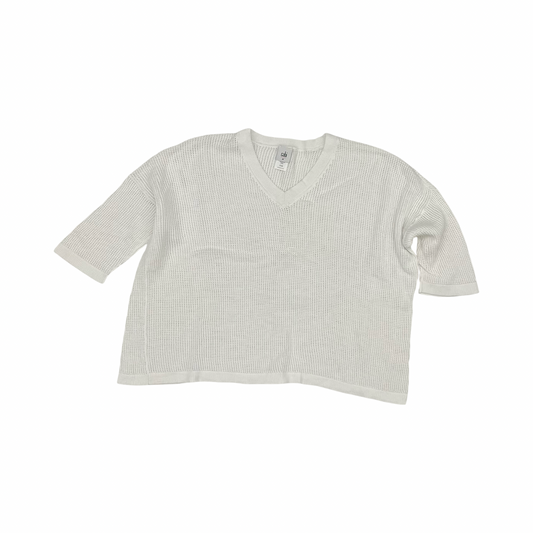 Sweater Ss By Cabi In White, Size:M