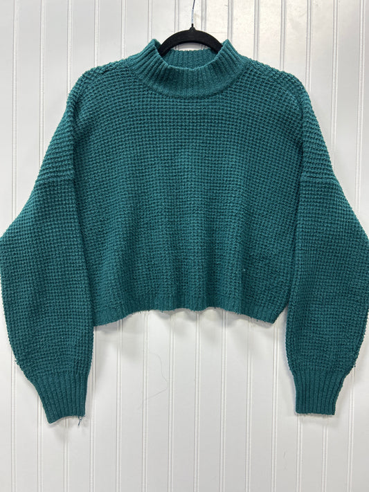 Sweater By Hollister In Teal, Size:S