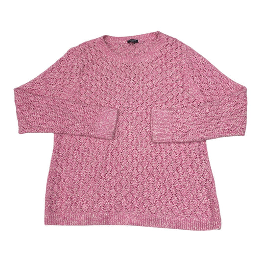 Sweater By Talbots In Pink, Size:Xl