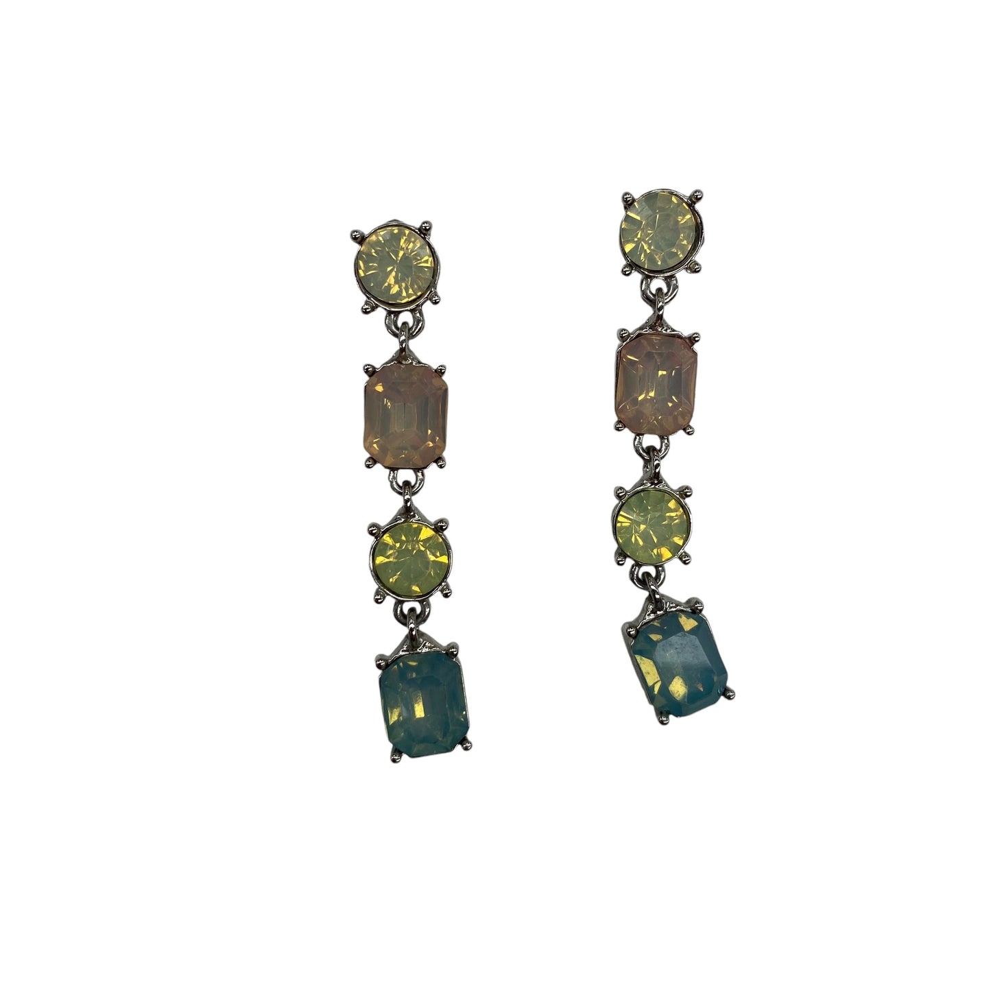 Earrings Dangle/Drop By Clothes Mentor In Blue & Pink