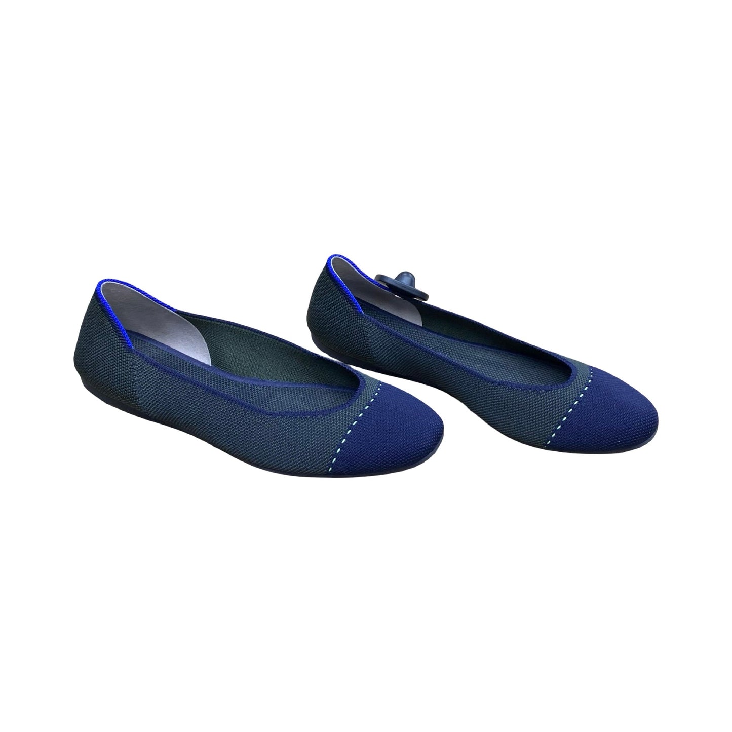 Shoes Designer By Rothys In Blue & Green, Size:7.5