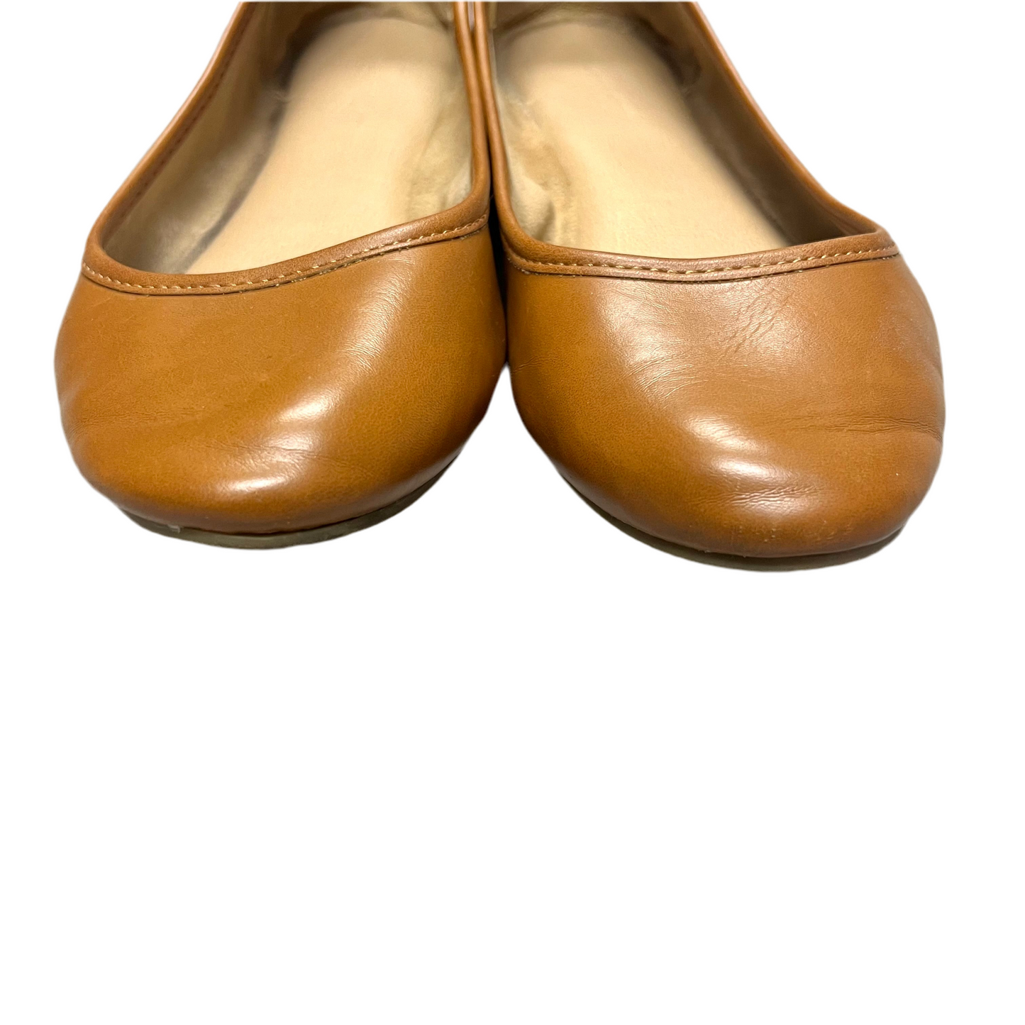 Shoes Flats By Universal Thread In Tan, Size: 8.5