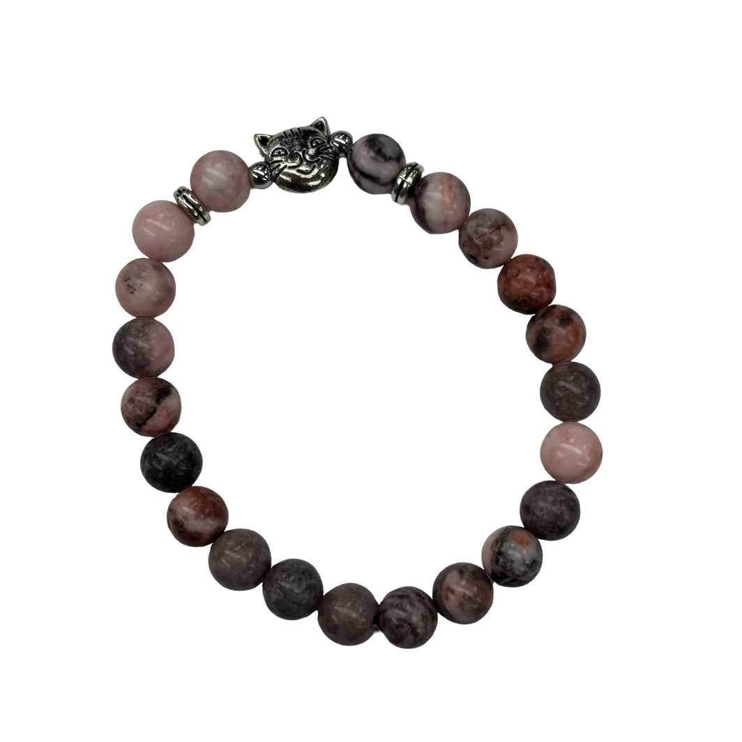 Bracelet Beaded By Clothes Mentor In Pink & Purple