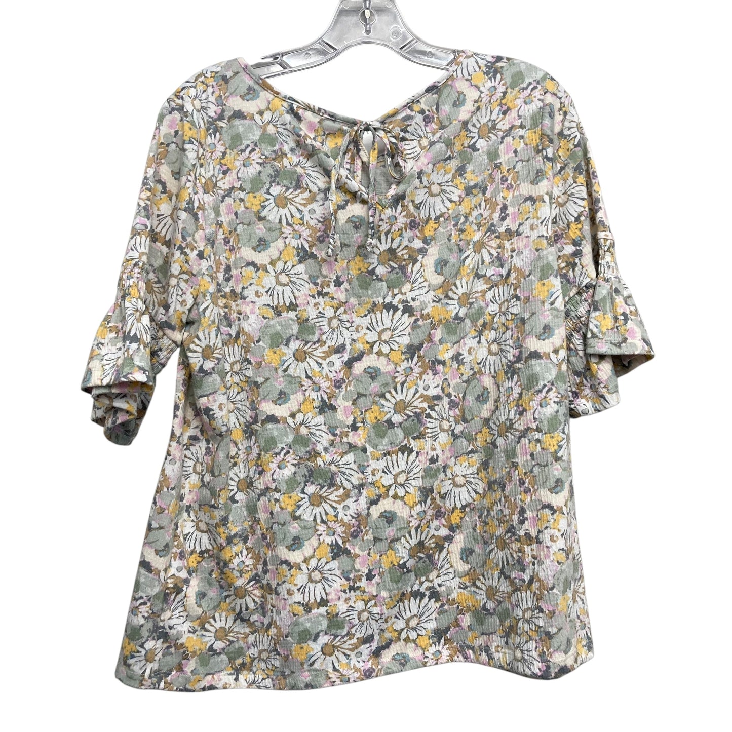 Top Ss By Lc Lauren Conrad In Floral Print, Size:L
