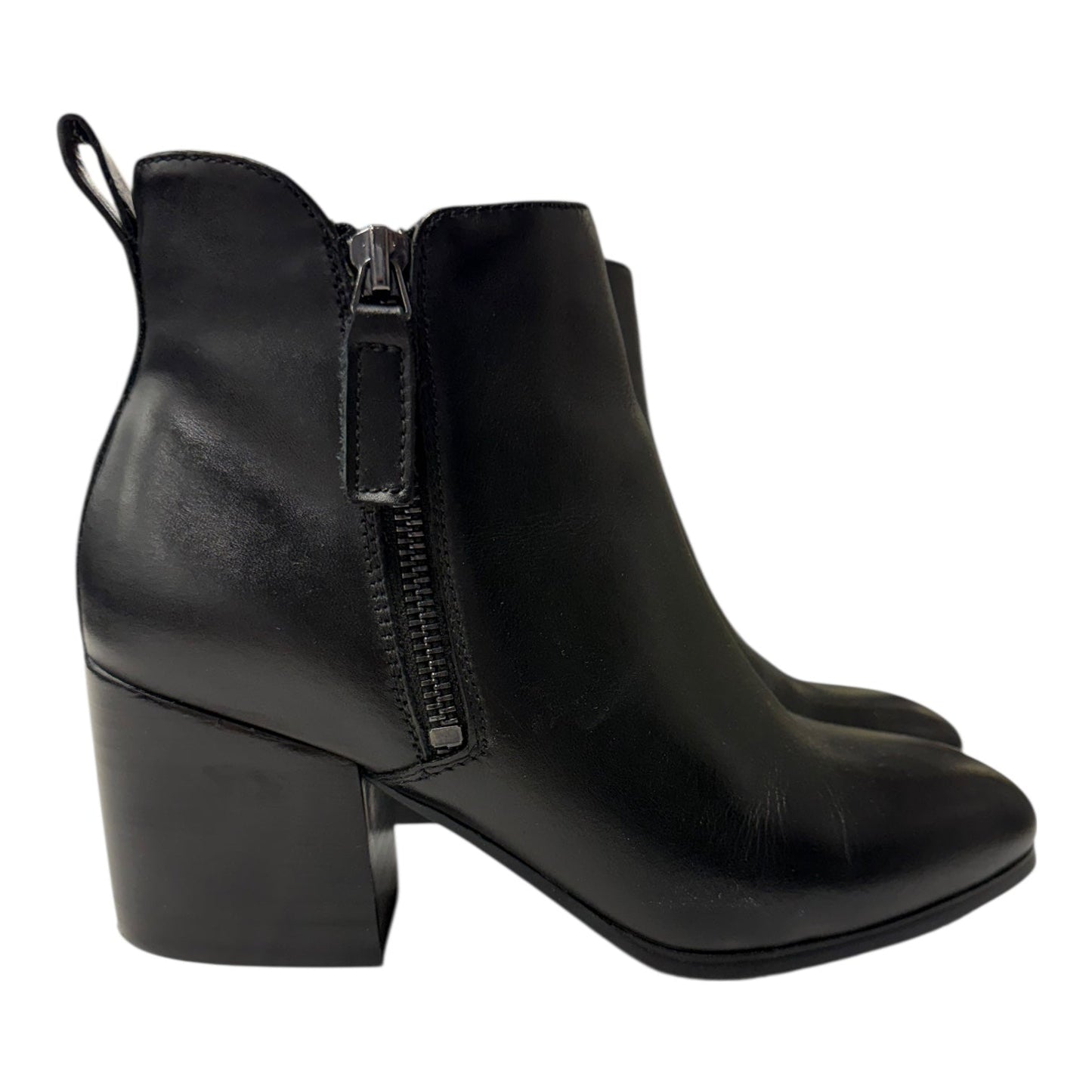 Boots Ankle Flats By Blondo In Black, Size:6