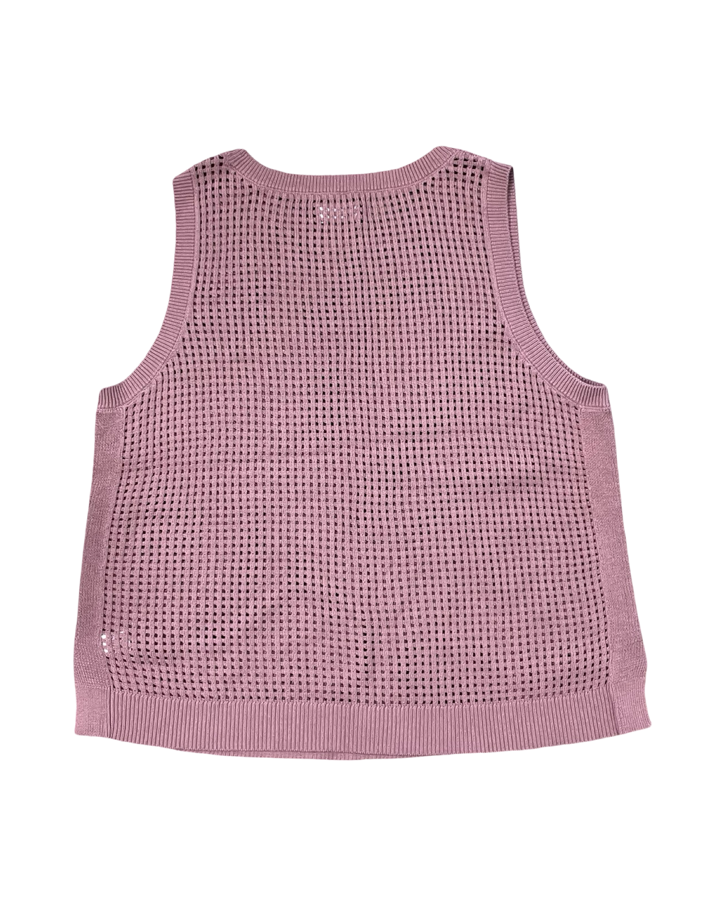 Top Sleeveless By Stylus In Mauve, Size:1X