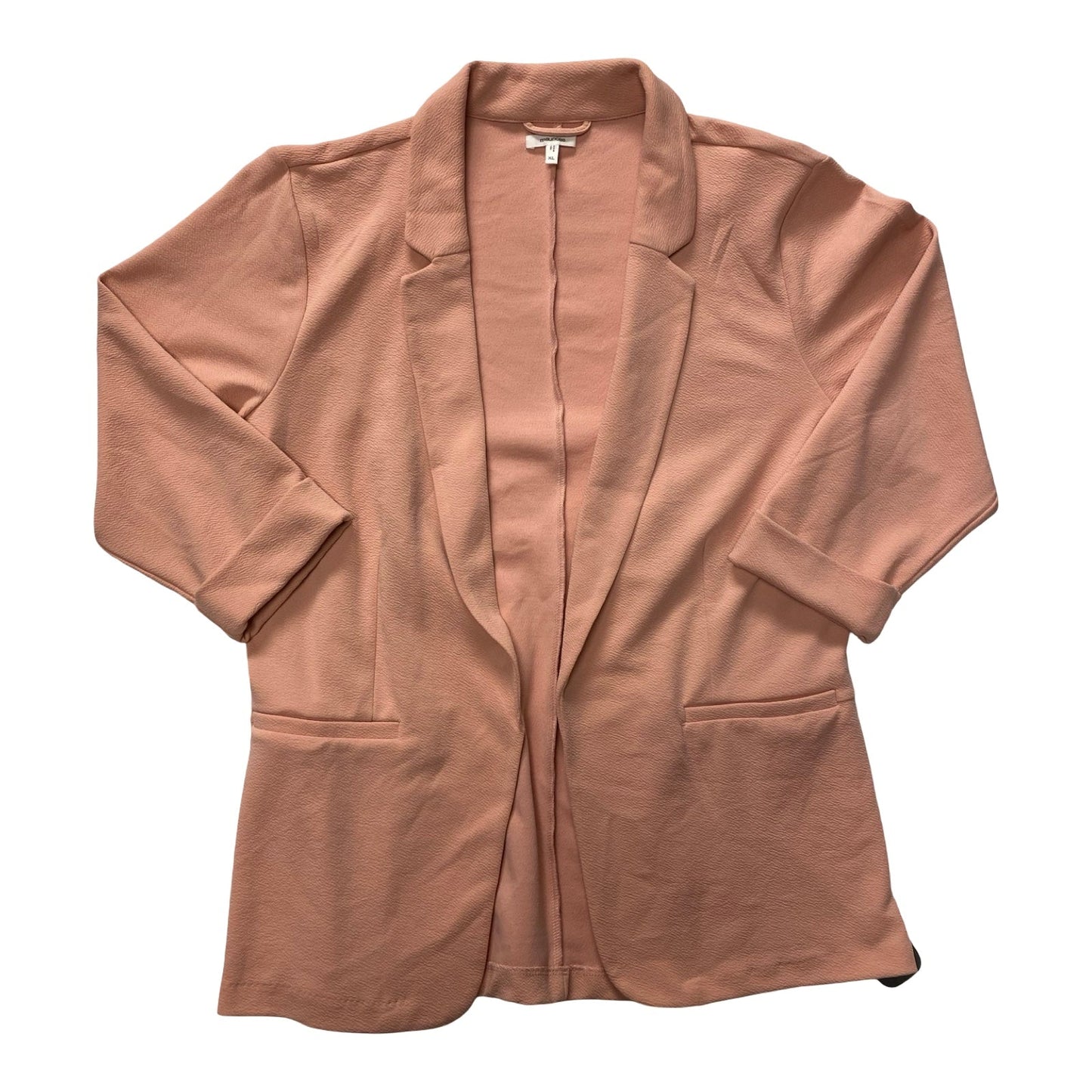 Blazer By Maurices In Peach, Size:Xl