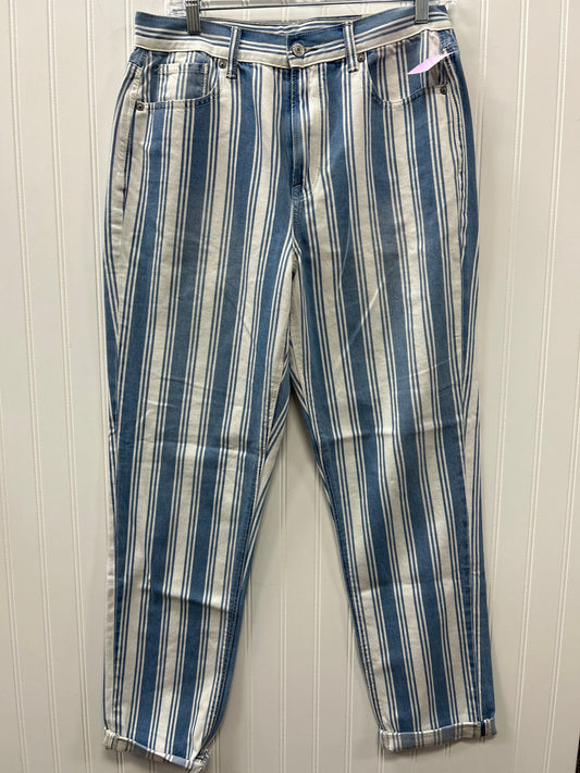 Jeans Skinny By American Eagle In Blue Denim, Size:10