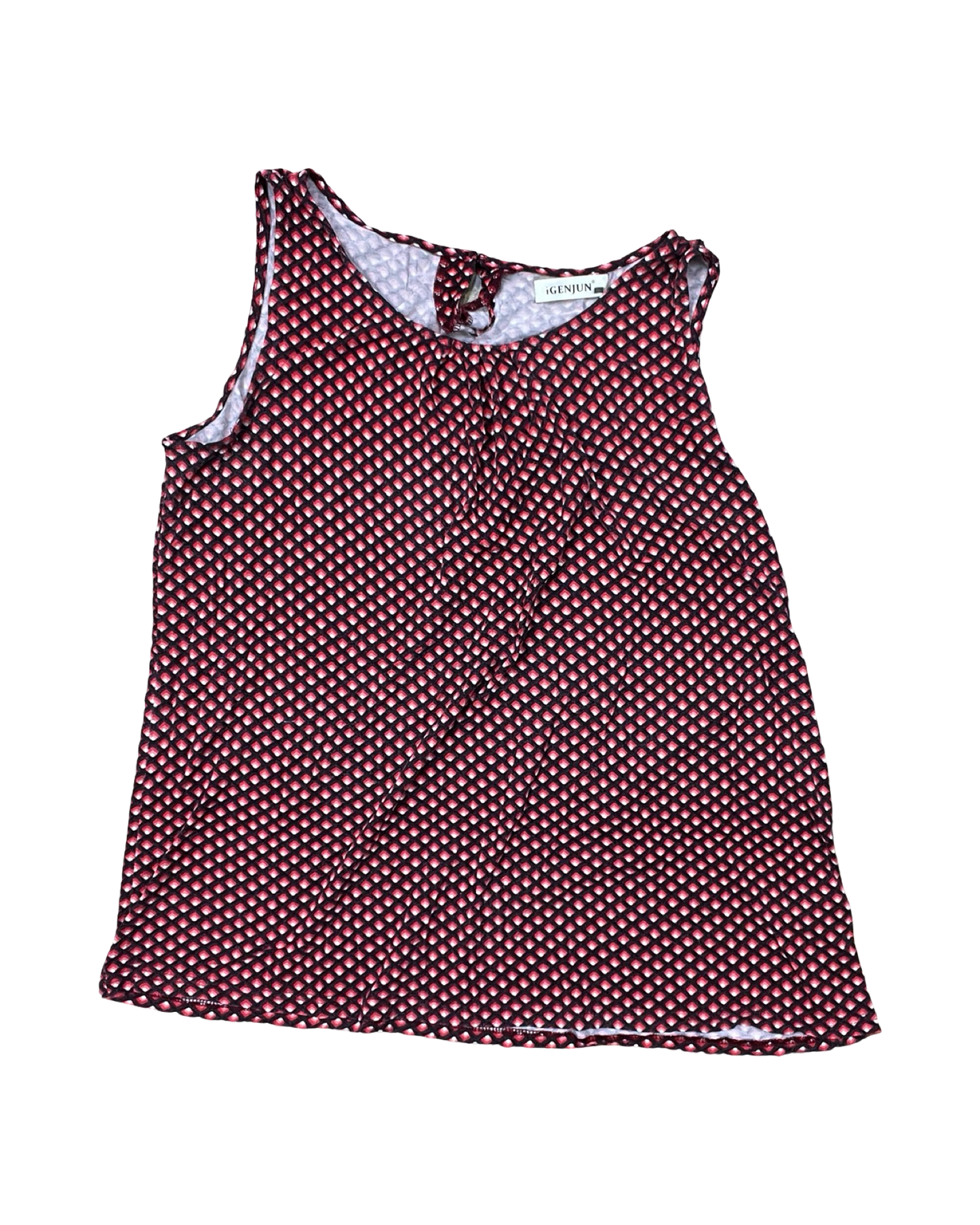 Top Sleeveless By Clothes Mentor In Red, Size:2X