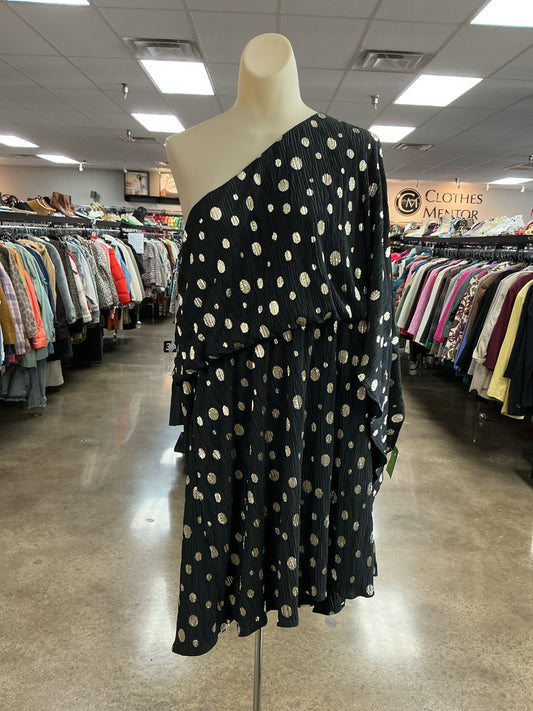 Dress Casual Short By Clothes Mentor In Polkadot Pattern, Size:2X