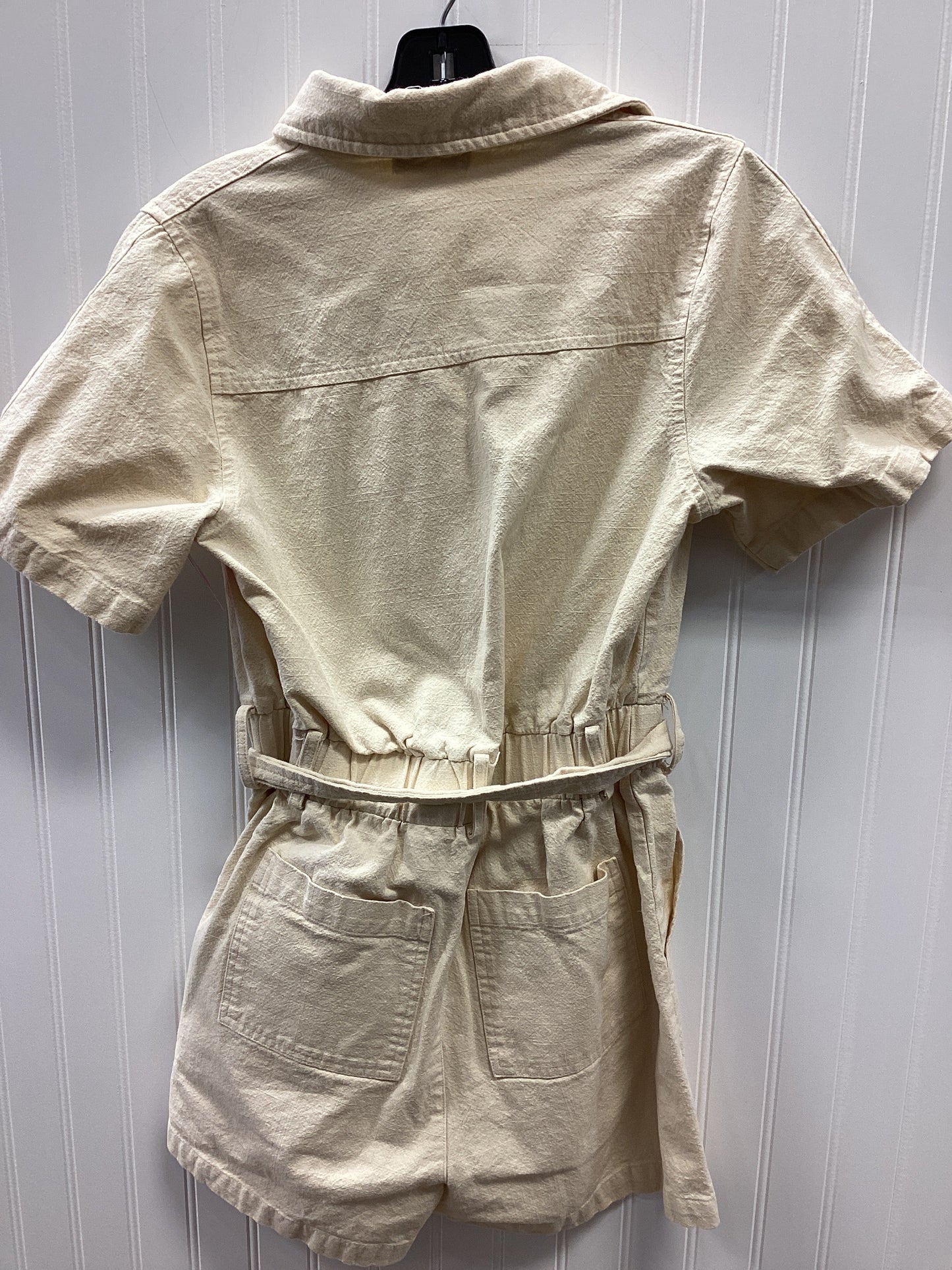 Romper By Crescent Drive In Cream, Size:S