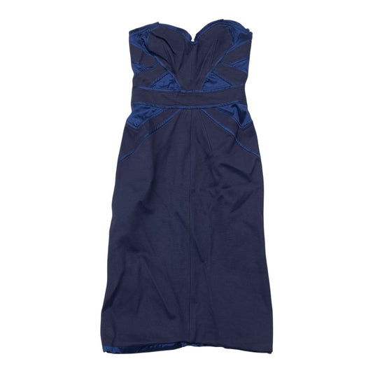 Dress Designer By Zac Posen In Blue, Size:4