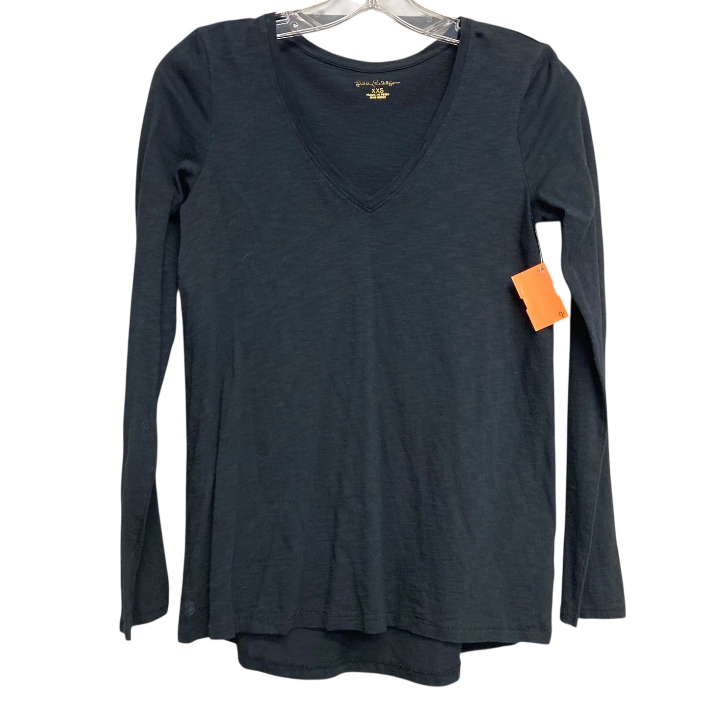 Top Ls Designer By Lilly Pulitzer In Black, Size:Xxs