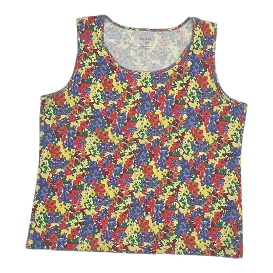 Tank Top By White Stag In Floral Print, Size:Xl