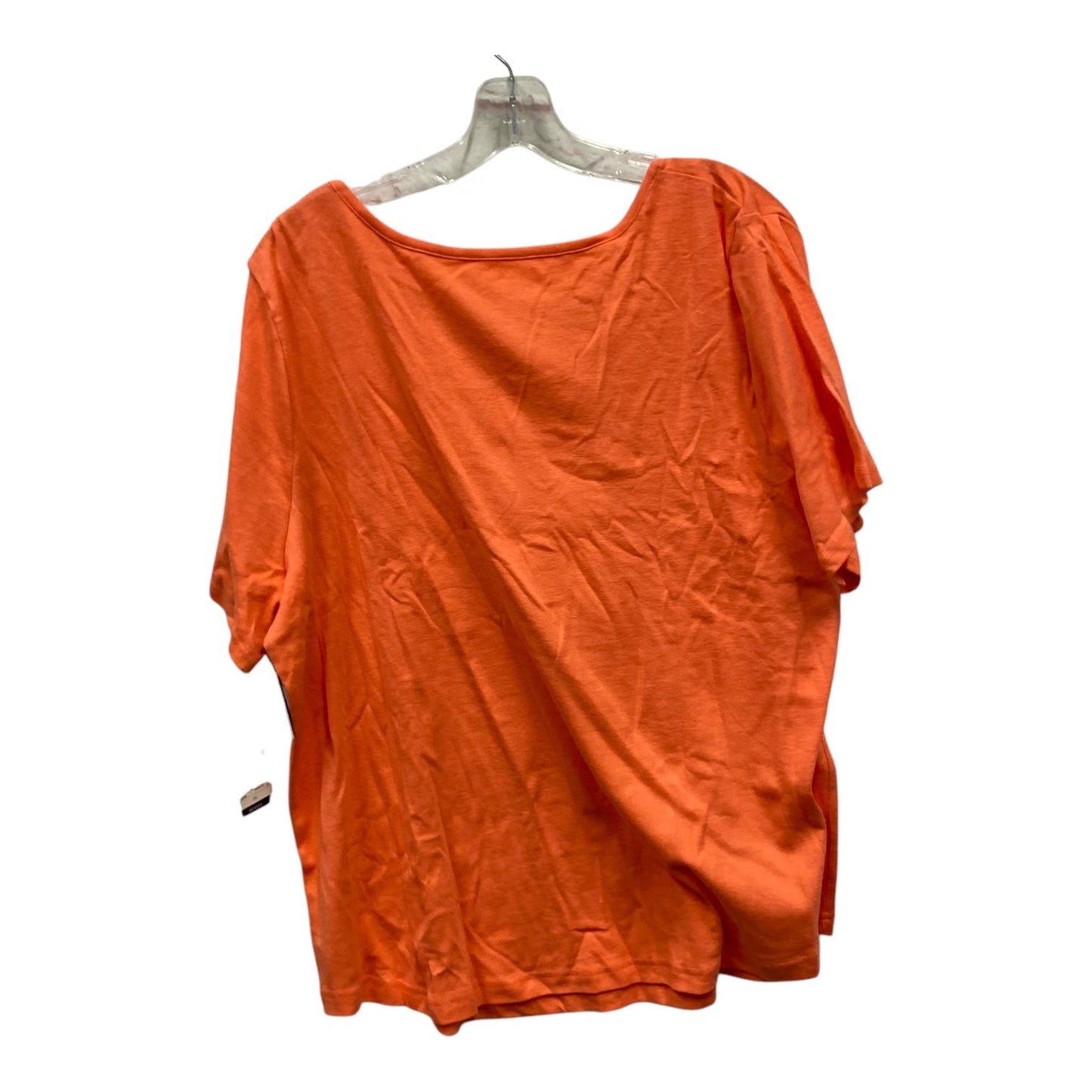 Top Ss By Croft And Barrow In Orange, Size:2X