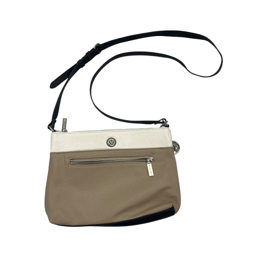 Crossbody By Anne Klein In Tan, Size:Small