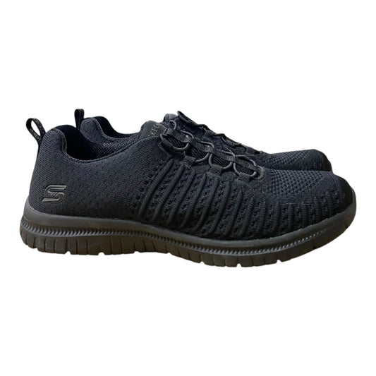 Shoes Athletic By Skechers In Black, Size:8