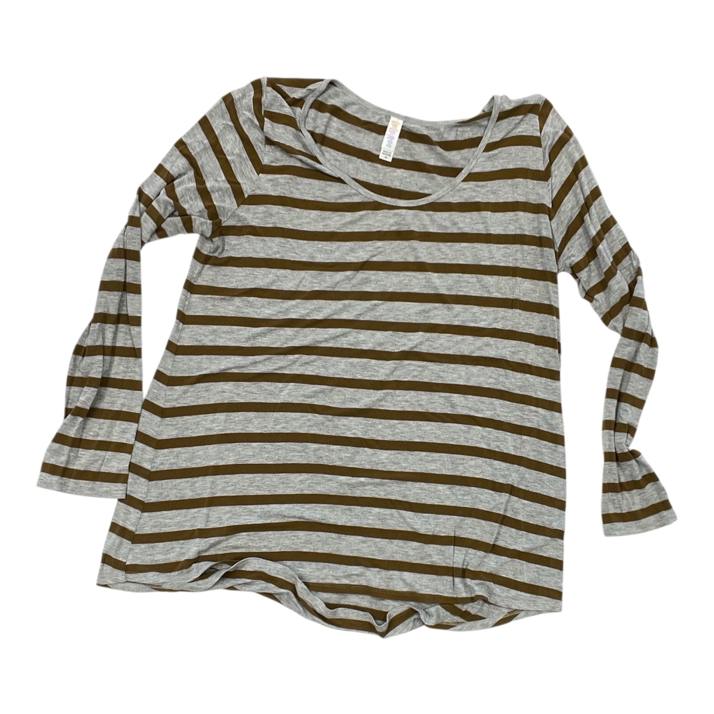 Top Ls By Lularoe In Brown & Grey, Size:Xl