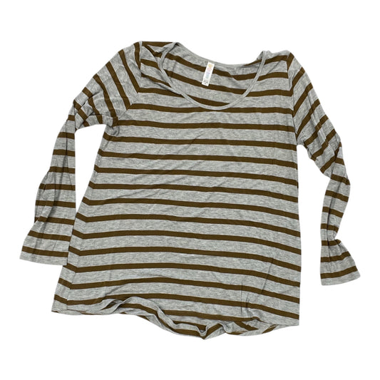 Top Ls By Lularoe In Brown & Grey, Size:Xl