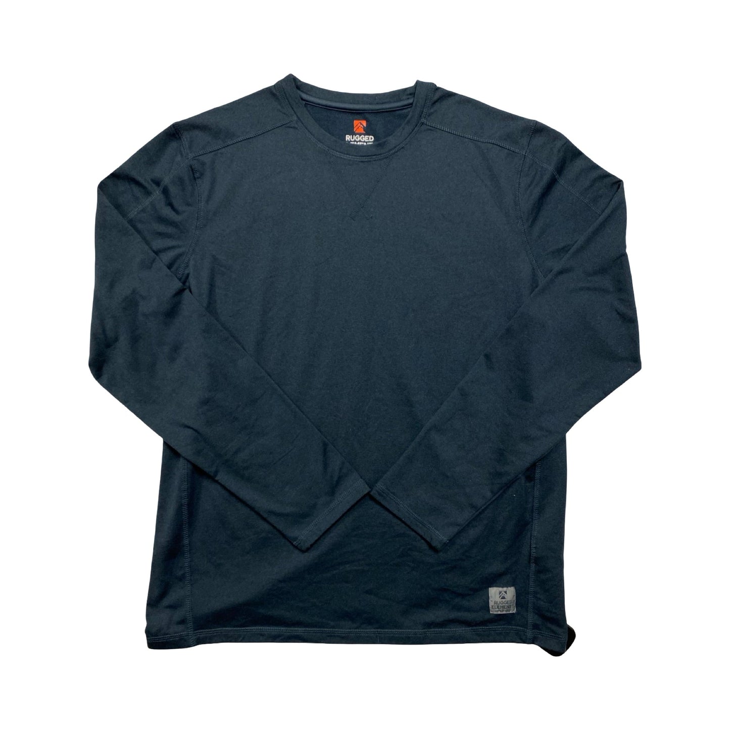 Athletic Top Ls Crewneck By Cmc In Blue, Size:S
