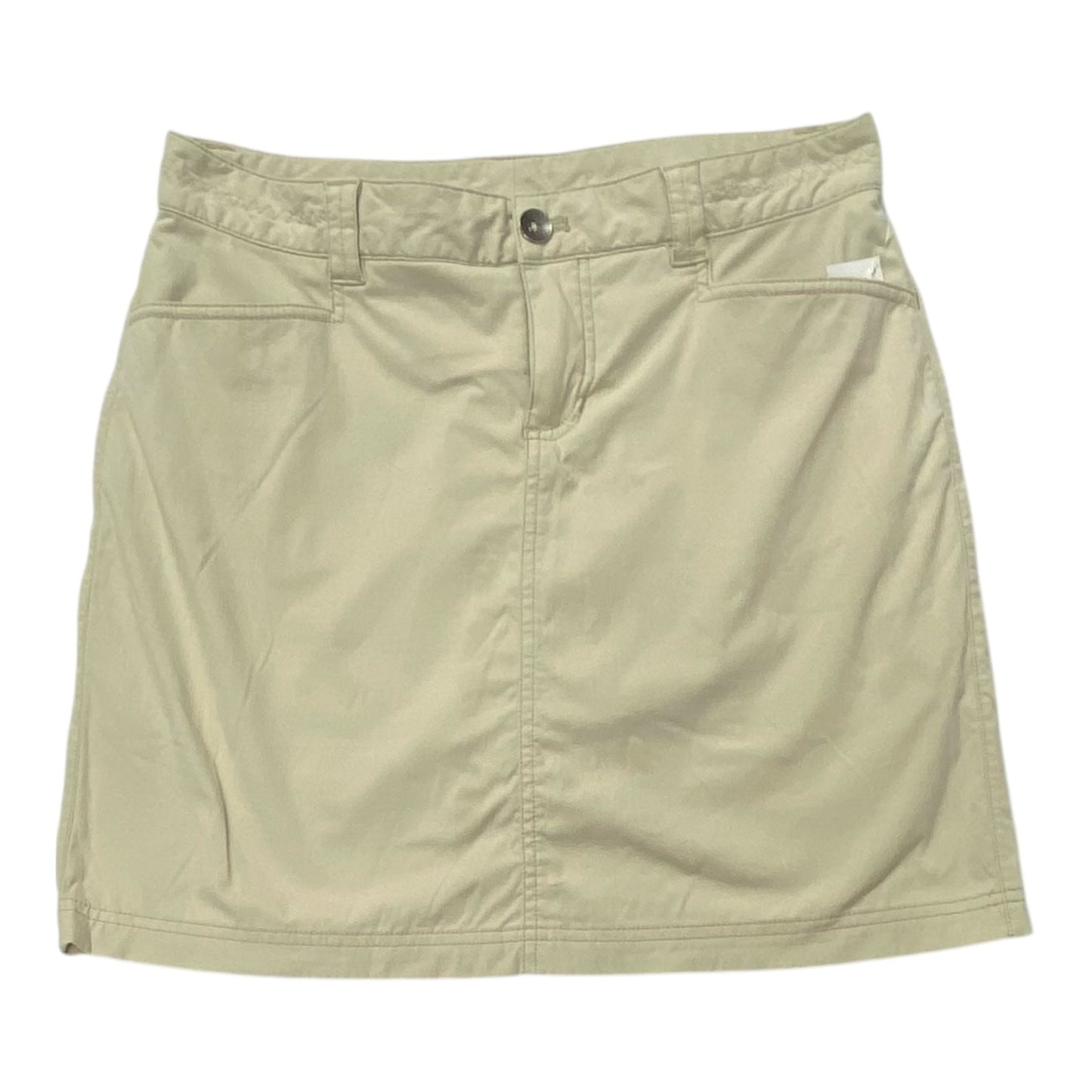 Athletic Skirt By Eddie Bauer In Beige, Size:2