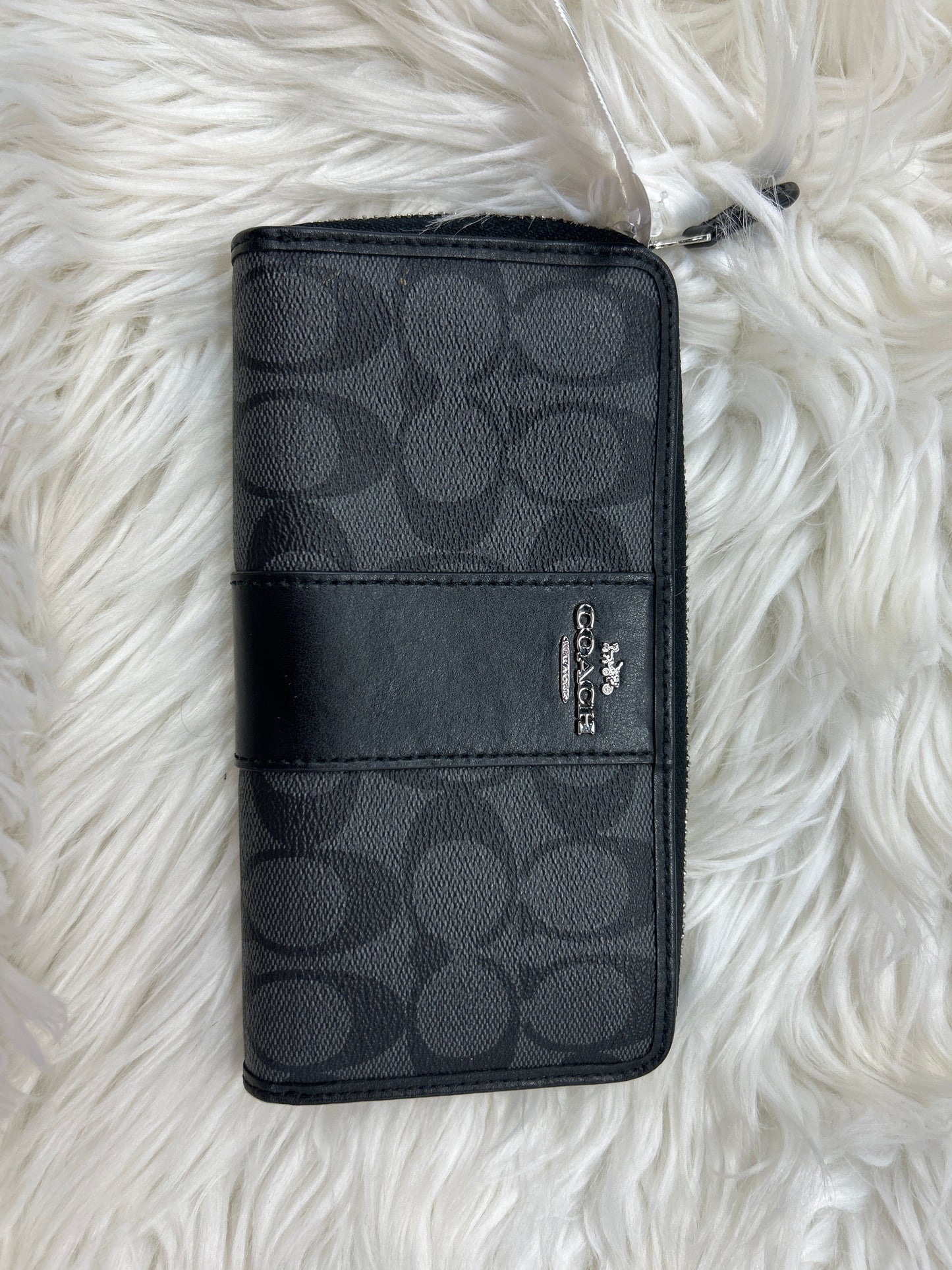 Wallet Designer By Coach In Black, Size:Medium