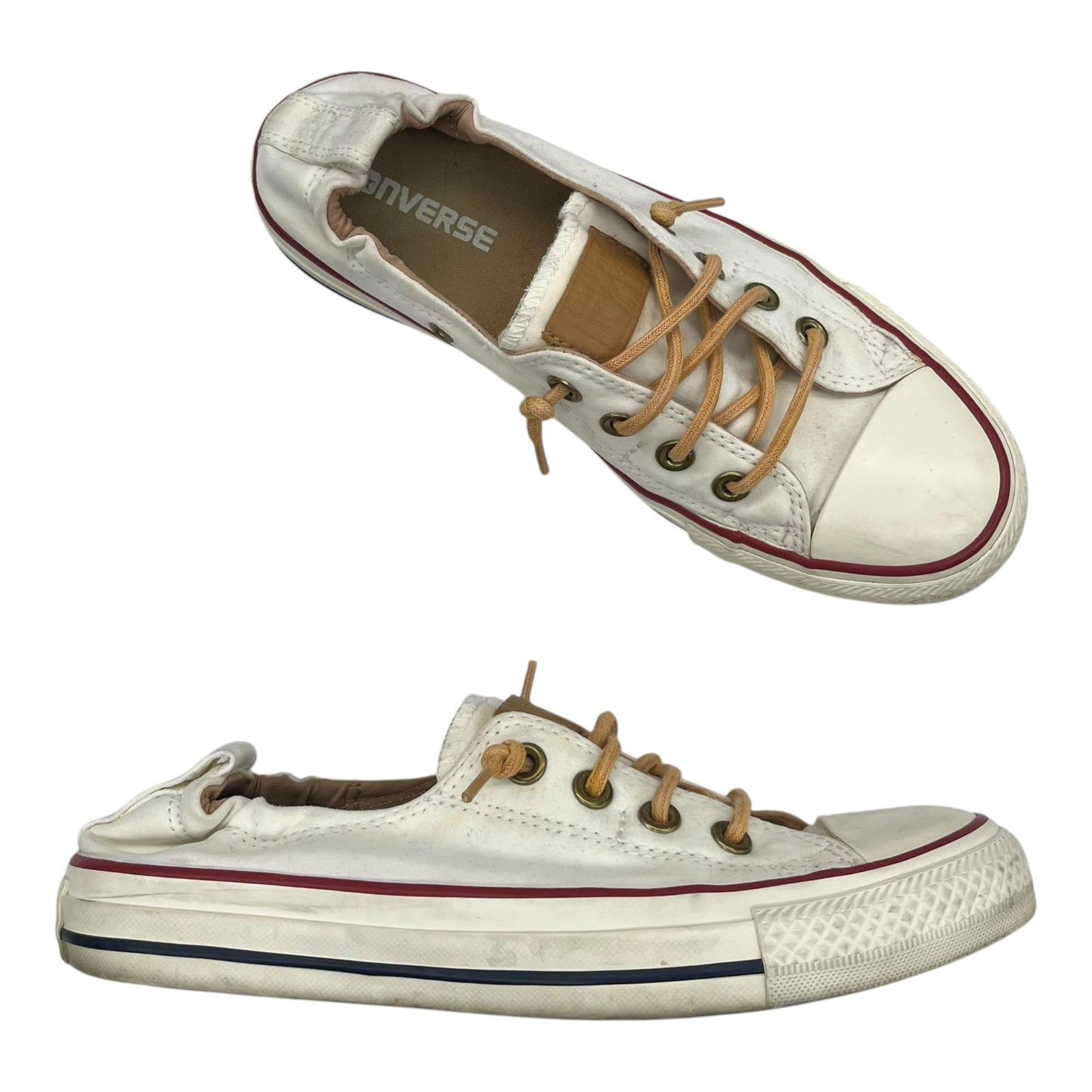 Shoes Sneakers By Converse In Tan, Size:7.5