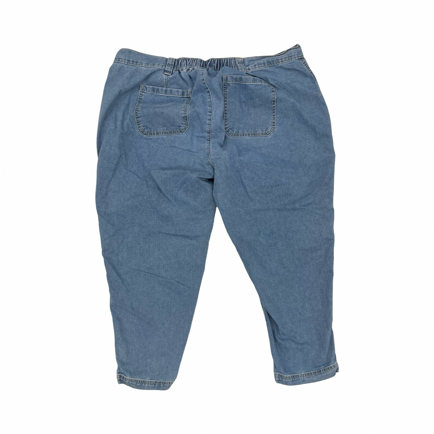 Jeans Cropped By Old Navy In Blue Denim, Size:Xxl