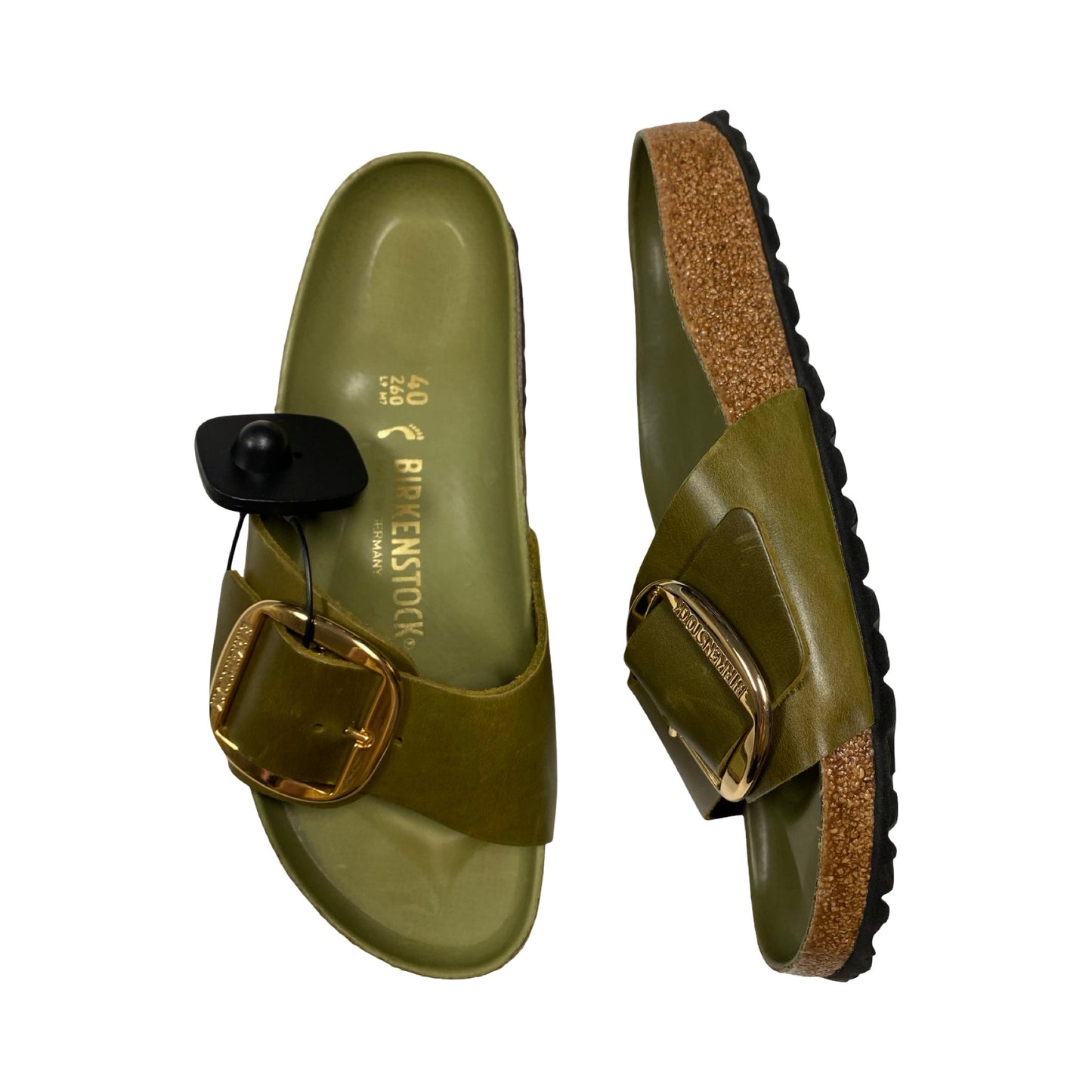 Sandals Designer By Birkenstock In Green, Size:9