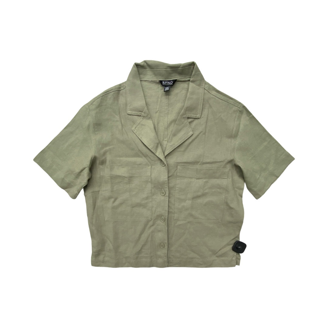 Top Ss By Buffalo David Bitton In Green, Size:S