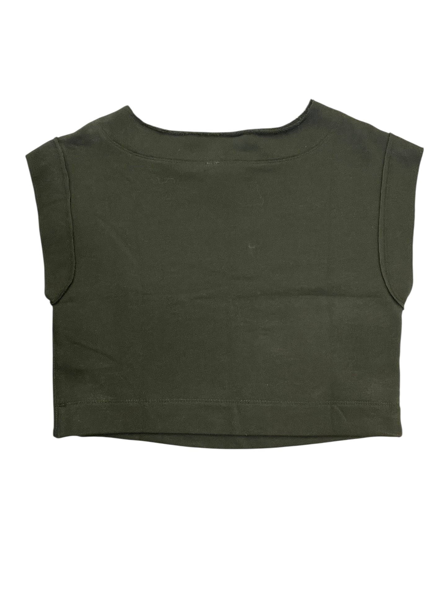 Top Sleeveless Basic By Anthropologie In Green, Size:Xs