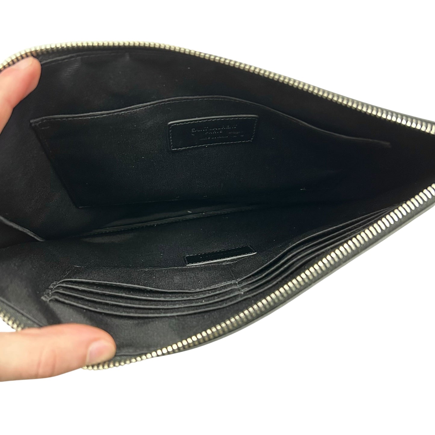 Clutch Luxury Designer By Yves Saint Laurent, Size: Large