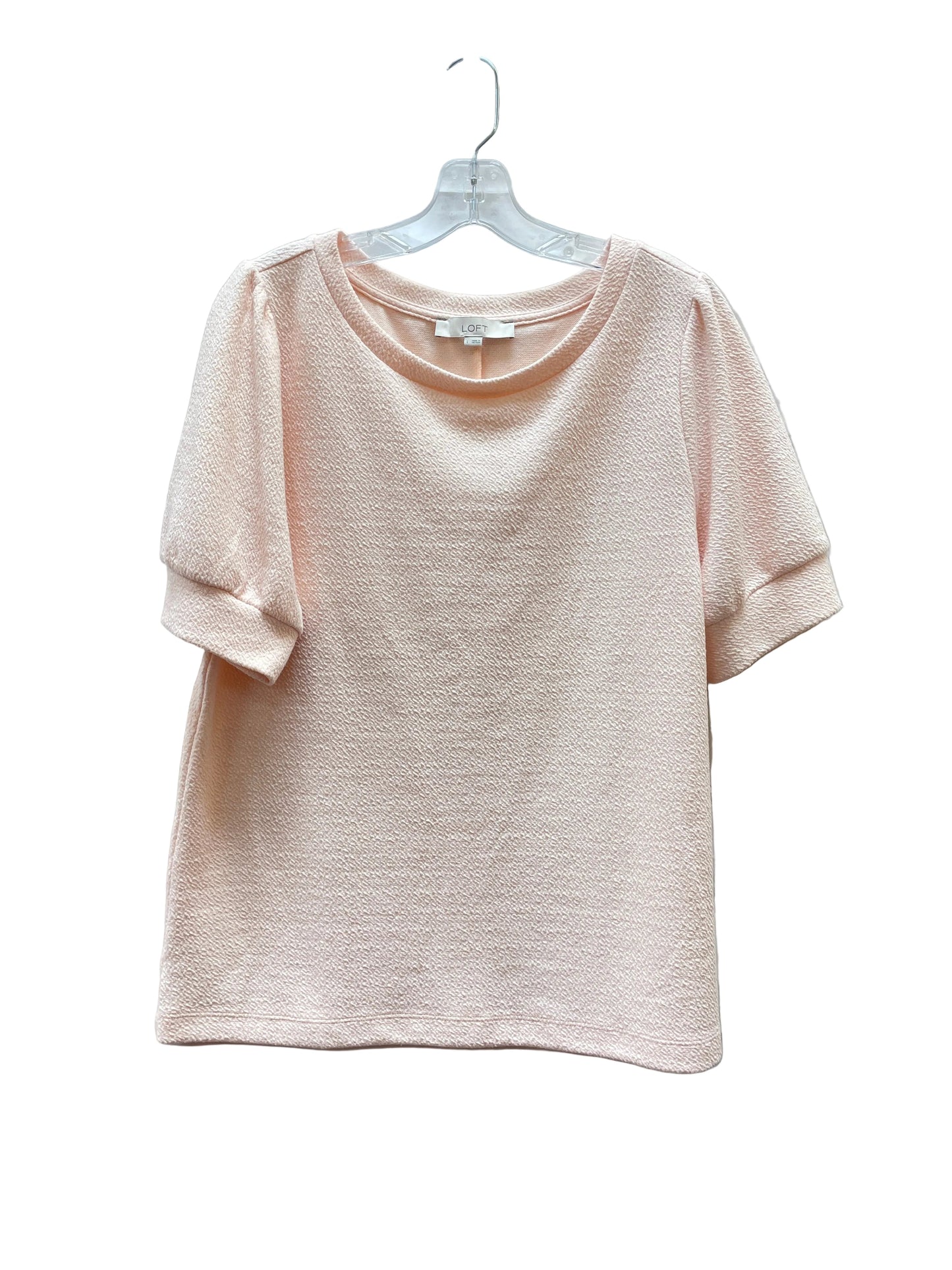 Top Ss By Loft In Pink, Size:L