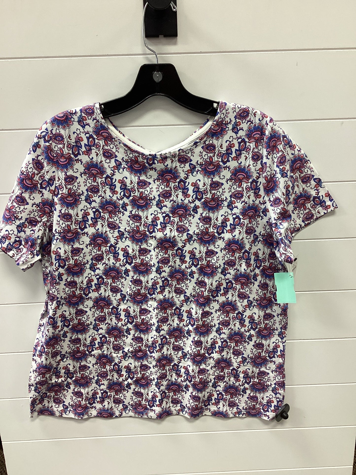 Top Ss By Talbots In Purple, Size:1X