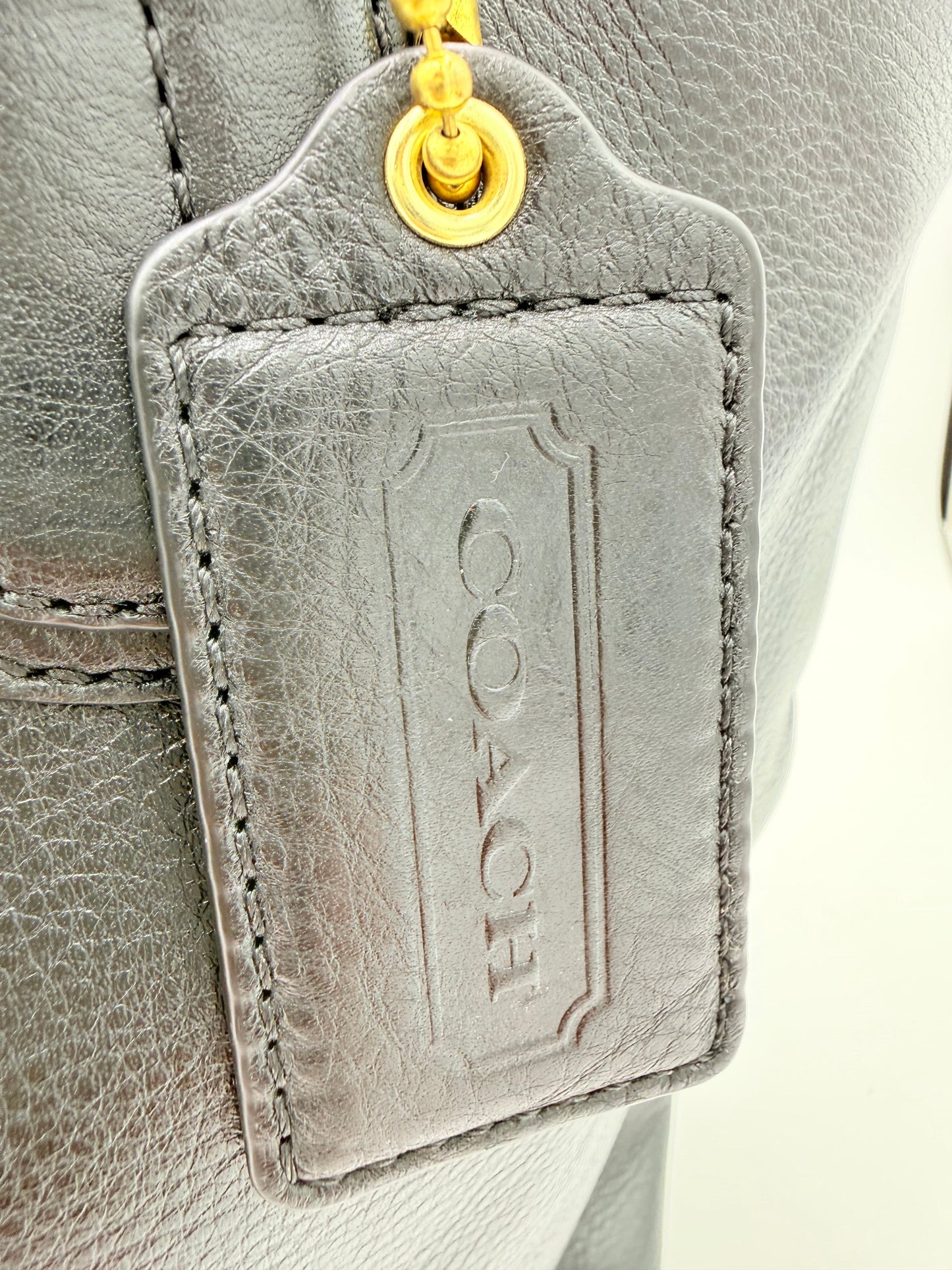 Handbag Designer By Coach, Size: Large