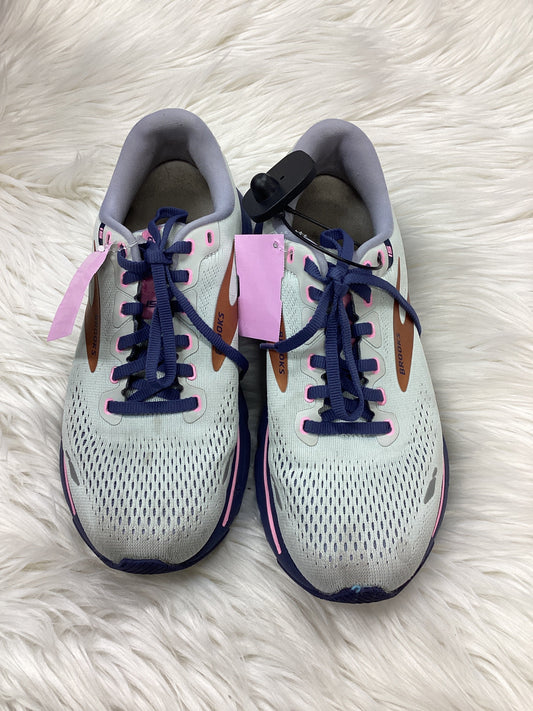 Shoes Athletic By Brooks In Grey & Purple, Size:8
