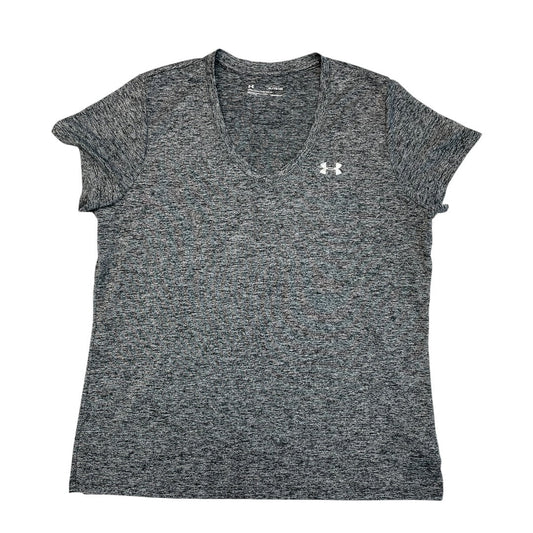 Athletic Top Ss By Under Armour In Grey, Size:Xl