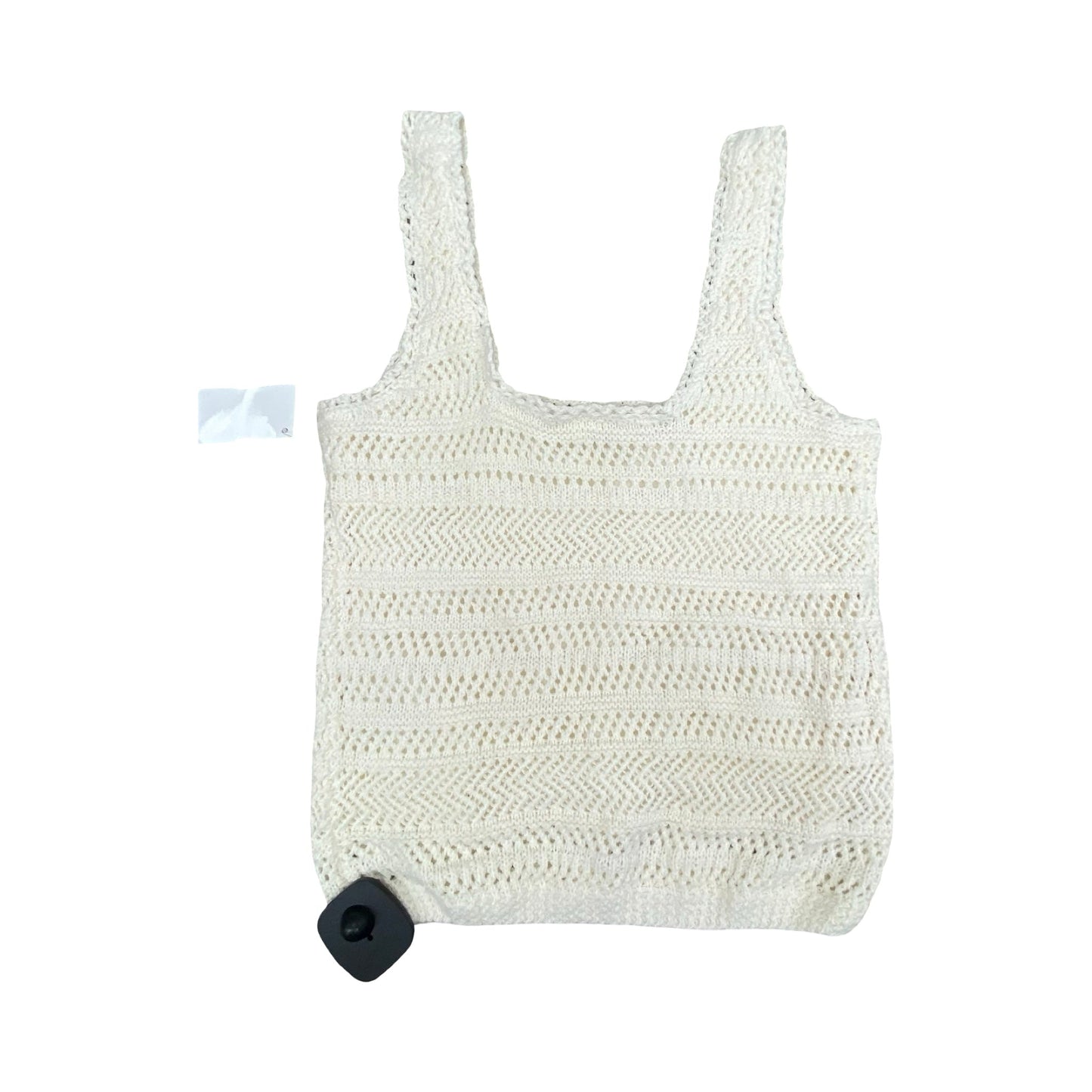 Top Sleeveless By Abercrombie And Fitch In Cream, Size:Xs