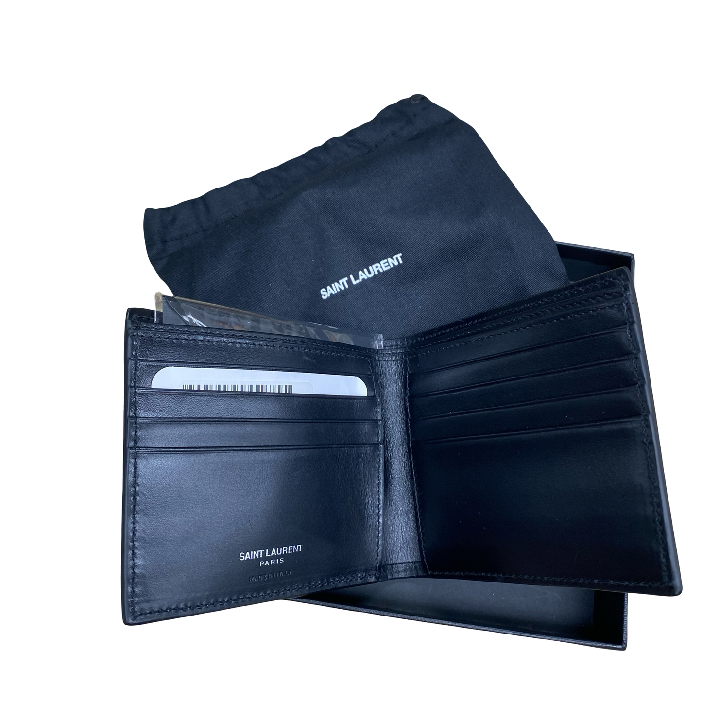 Wallet Luxury Designer By Yves Saint Laurent In Black, Size:Medium
