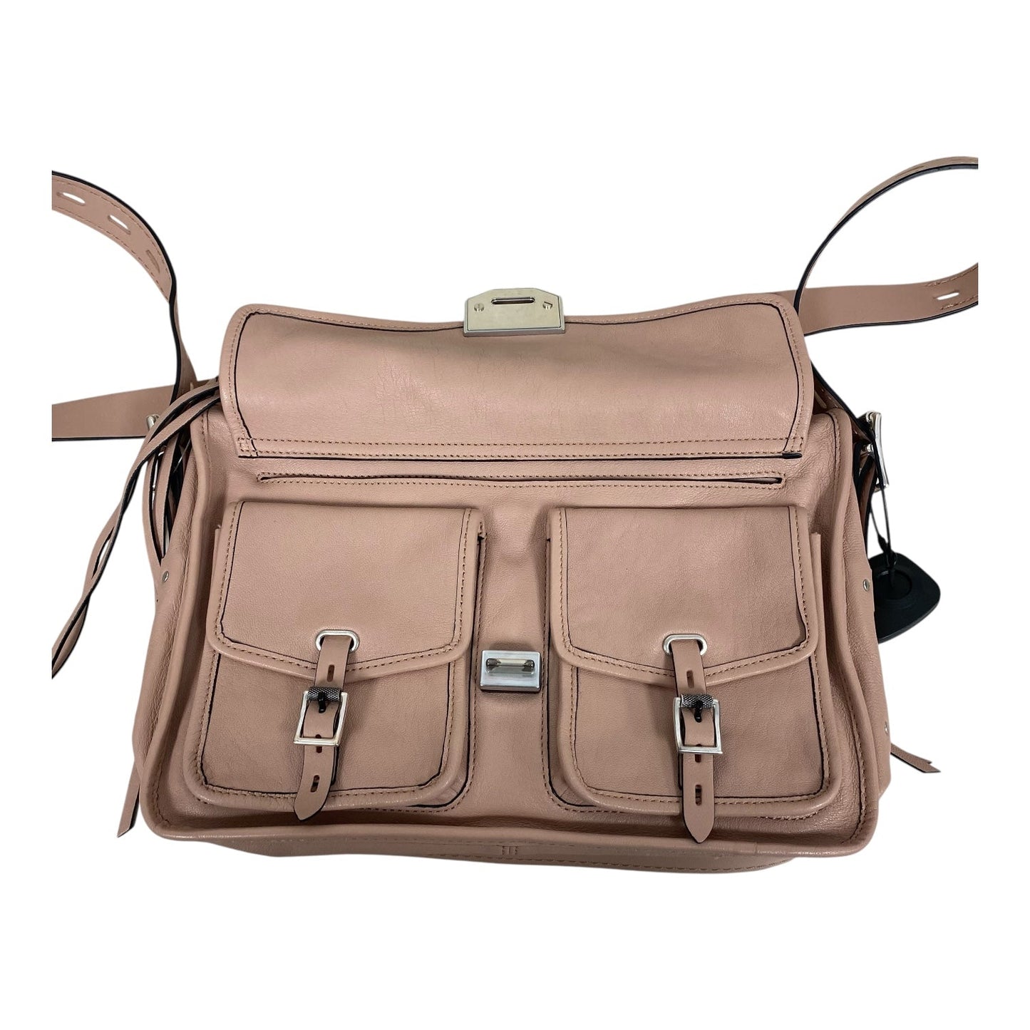Handbag Leather By Rag And Bone In Pink, Size:Medium