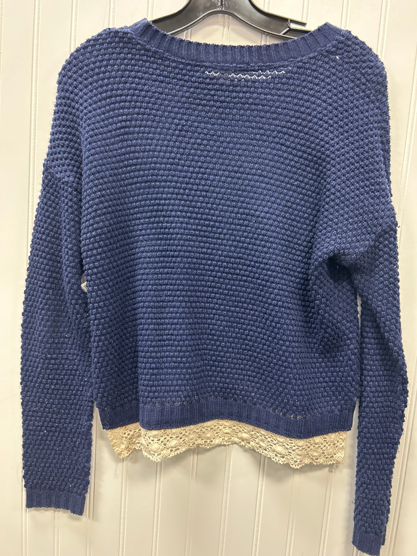 Top Ls By Say What In Navy, Size:S