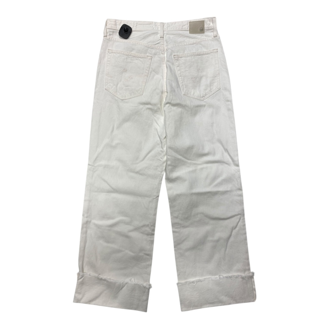 Jeans Boyfriend By Ag Jeans In White, Size:10