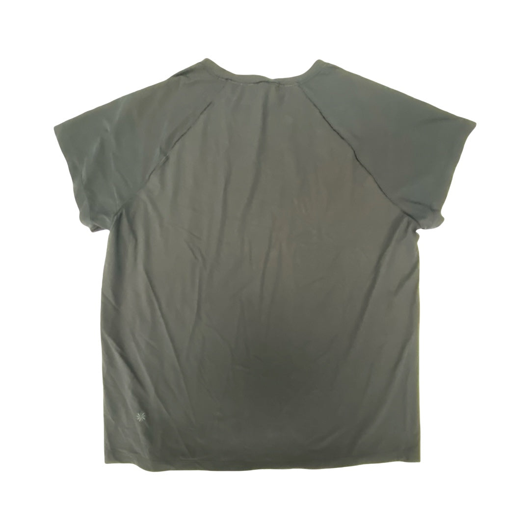 Athletic Top Ss By Athleta In Black, Size:M