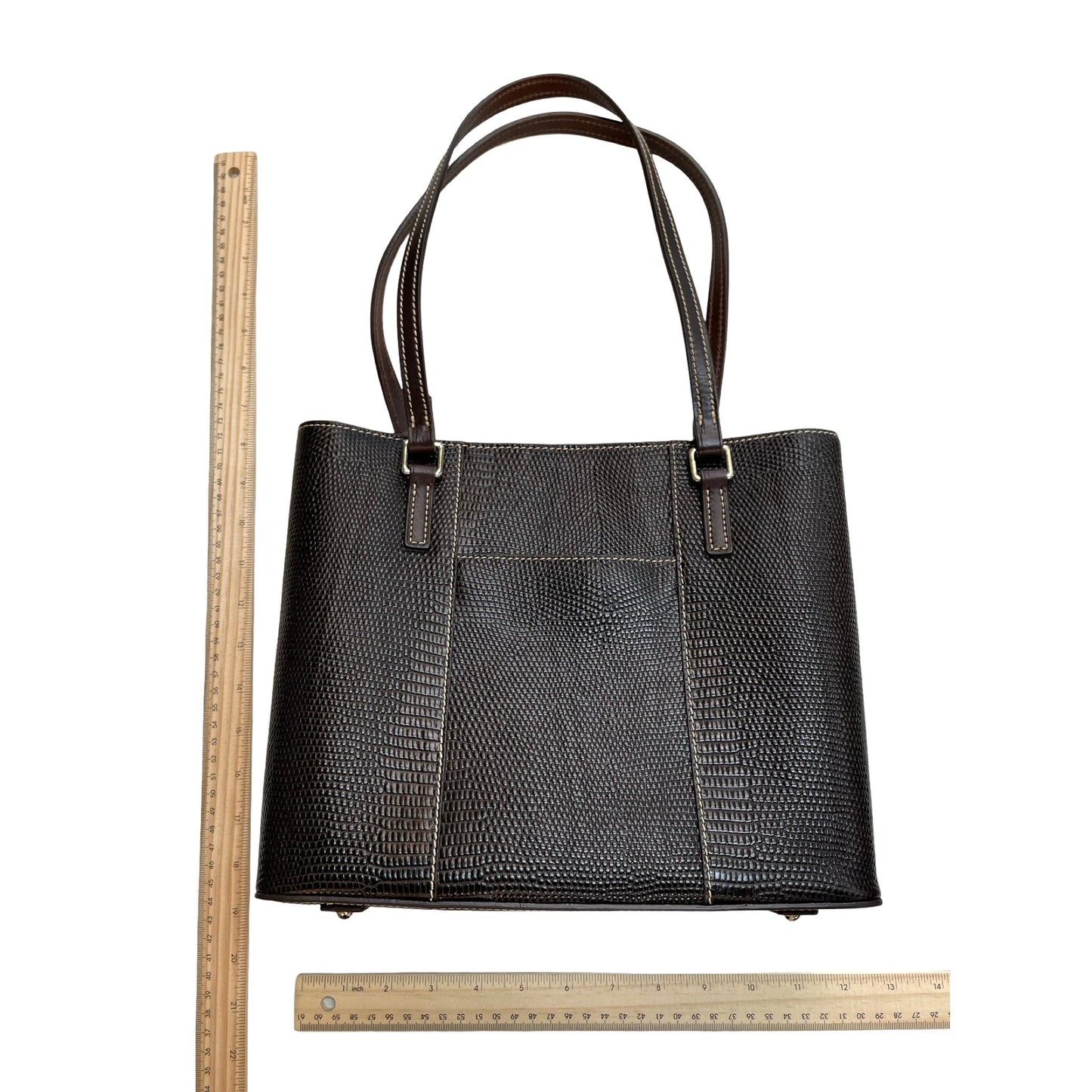 Handbag Designer By Dooney And Bourke In Brown, Size:Medium
