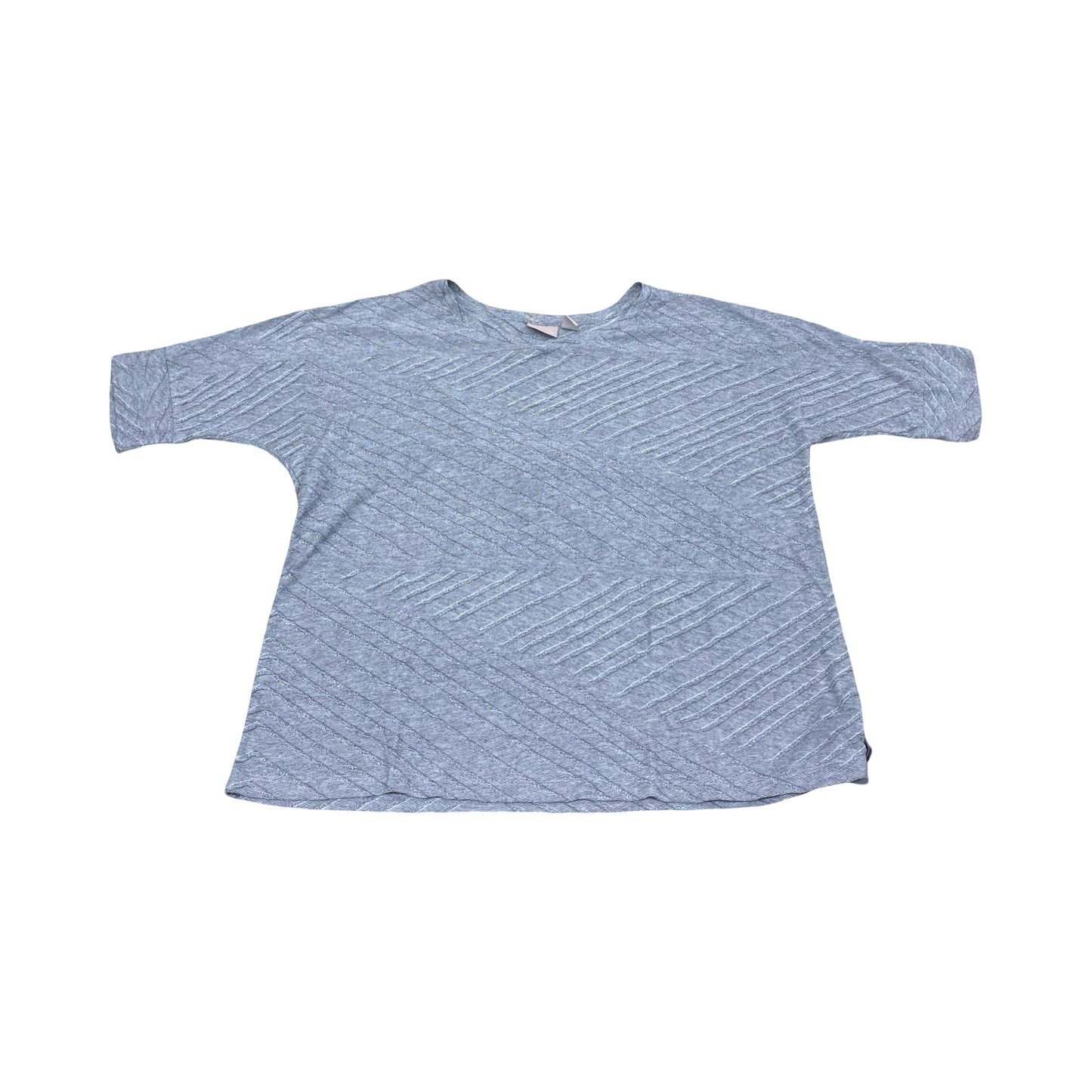 Top Ss By Chicos In Grey, Size:8