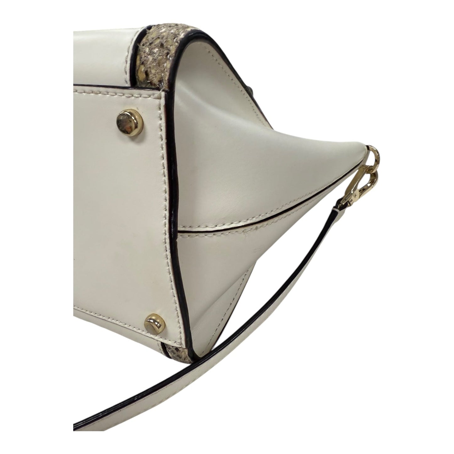 Handbag Designer By Kate Spade In Cream, Size:Medium